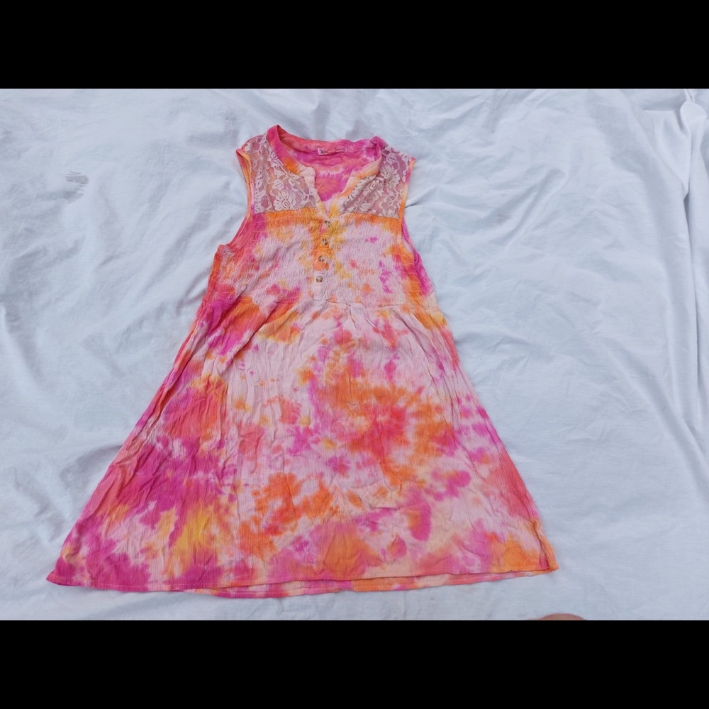 Wildflower Tie Dye Dress - Picture 8 of 8